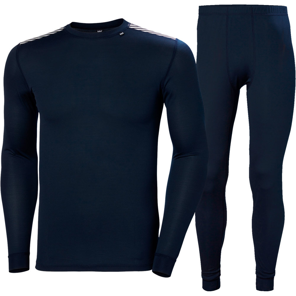 Helly Hansen camiseta térmica manga larga hombre COMFORT LIGHT SET AZUL 04