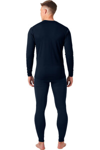 Helly Hansen camiseta térmica manga larga hombre COMFORT LIGHT SET AZUL vista trasera