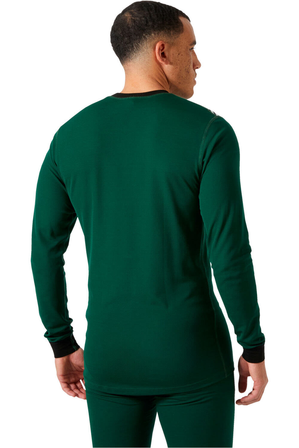 Helly Hansen camiseta térmica manga larga hombre COMFORT LIGHT VERDE 03