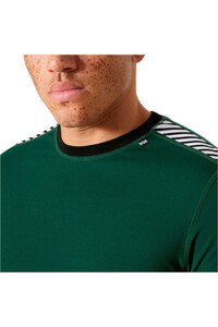 Helly Hansen camiseta térmica manga larga hombre COMFORT LIGHT VERDE 07