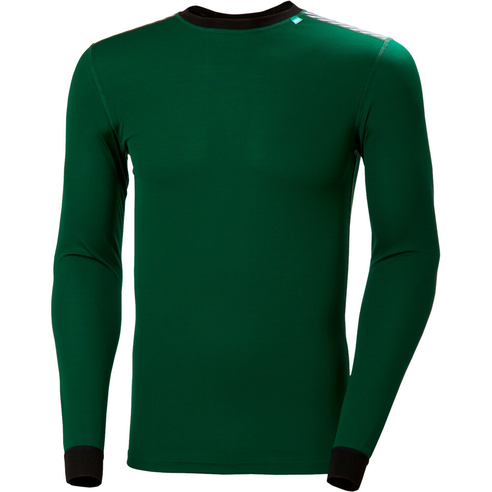 Helly Hansen camiseta térmica manga larga hombre COMFORT LIGHT VERDE 09