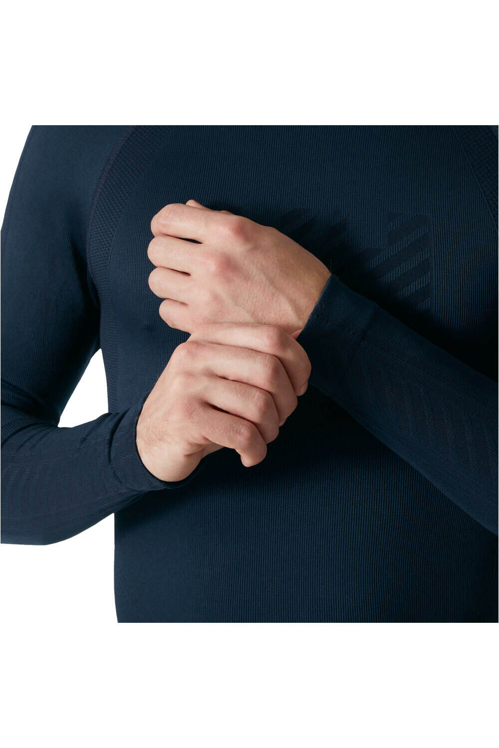 Helly Hansen camiseta térmica manga larga hombre H1 PRO SEAMLESS GRAPHENE AZUL 03
