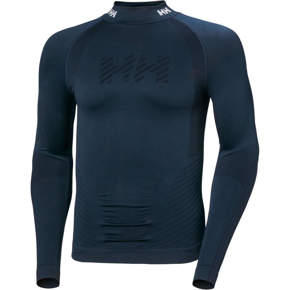 Helly Hansen camiseta térmica manga larga hombre H1 PRO SEAMLESS GRAPHENE AZUL 04