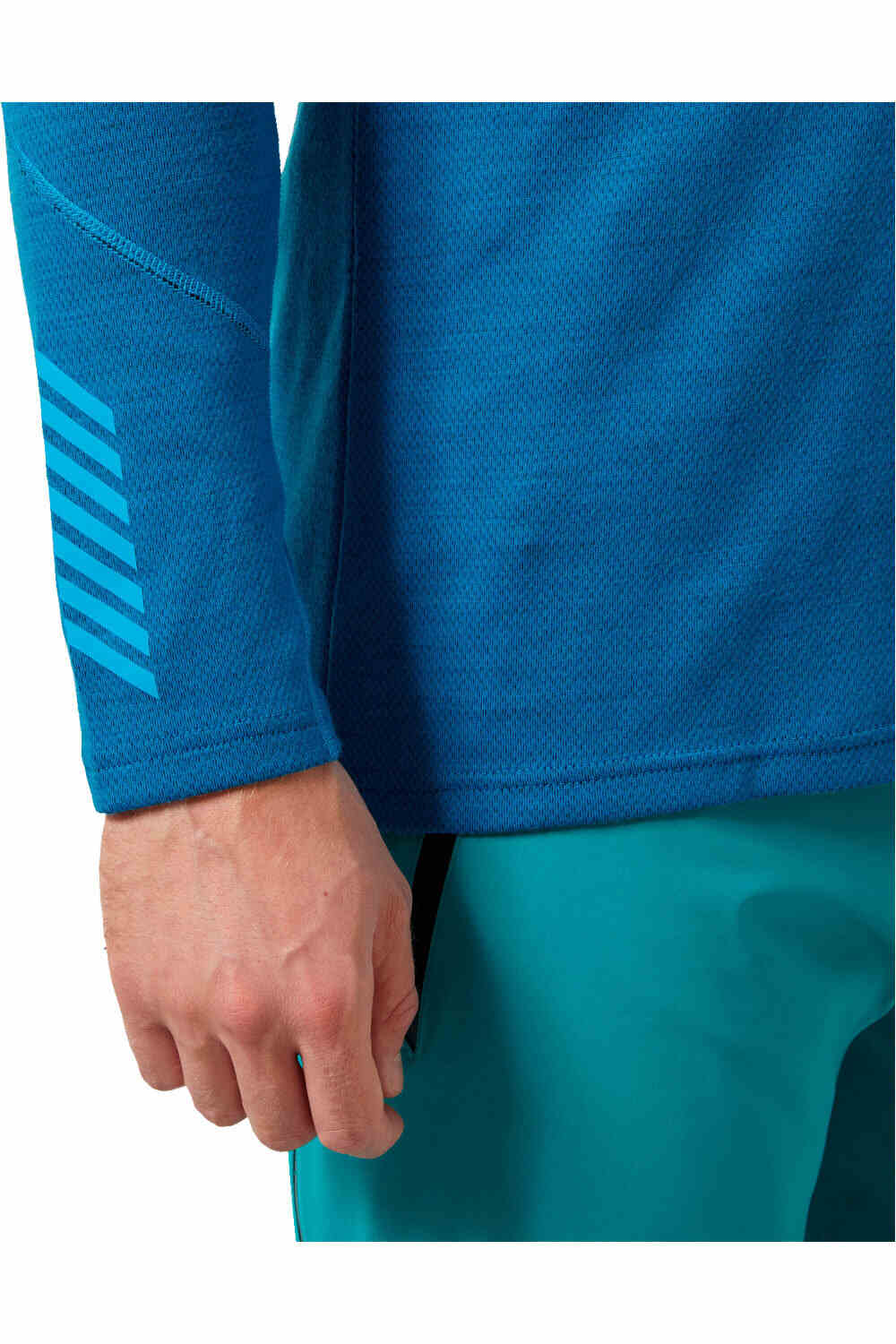 Helly Hansen camiseta térmica manga larga hombre LIFA MERINO MIDWEIGHT AZUL 03