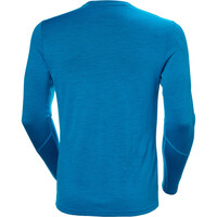 Helly Hansen camiseta térmica manga larga hombre LIFA MERINO MIDWEIGHT AZUL 05
