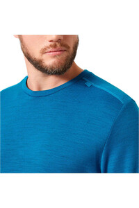 Helly Hansen camiseta térmica manga larga hombre LIFA MERINO MIDWEIGHT AZUL vista detalle