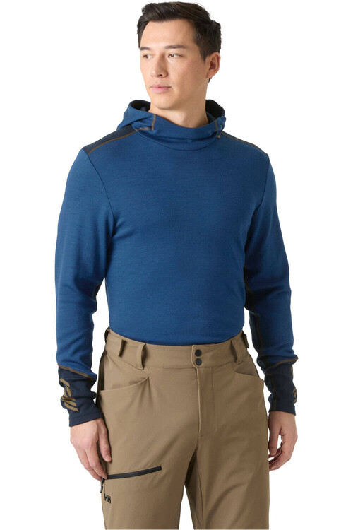 HELLY HANSEN LIFA MERINO MIDWEIGHT azul