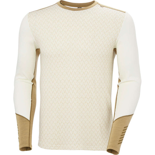 Helly Hansen camiseta térmica manga larga hombre LIFA MERINO MIDWEIGHT BLANCO