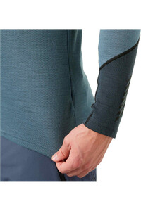 Helly Hansen camiseta térmica manga larga hombre LIFA MERINO MIDWEIGHT GRIS 03