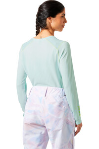 Helly Hansen camiseta térmica manga larga mujer LIFA ACTIVE AZUL vista trasera