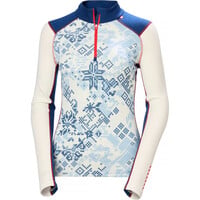 Helly Hansen camiseta térmica manga larga mujer LIFA MERINO MIDWEIGHT AZUL 04