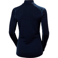 Helly Hansen camiseta térmica manga larga mujer LIFA MERINO MIDWEIGHT GRA AZUL 04