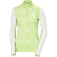 Helly Hansen camiseta térmica manga larga mujer LIFA MERINO MIDWEIGHT VERDE 03
