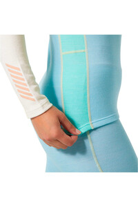 Helly Hansen camiseta térmica manga larga mujer W LIFA MERINO MIDWEIGHT AZUL 03