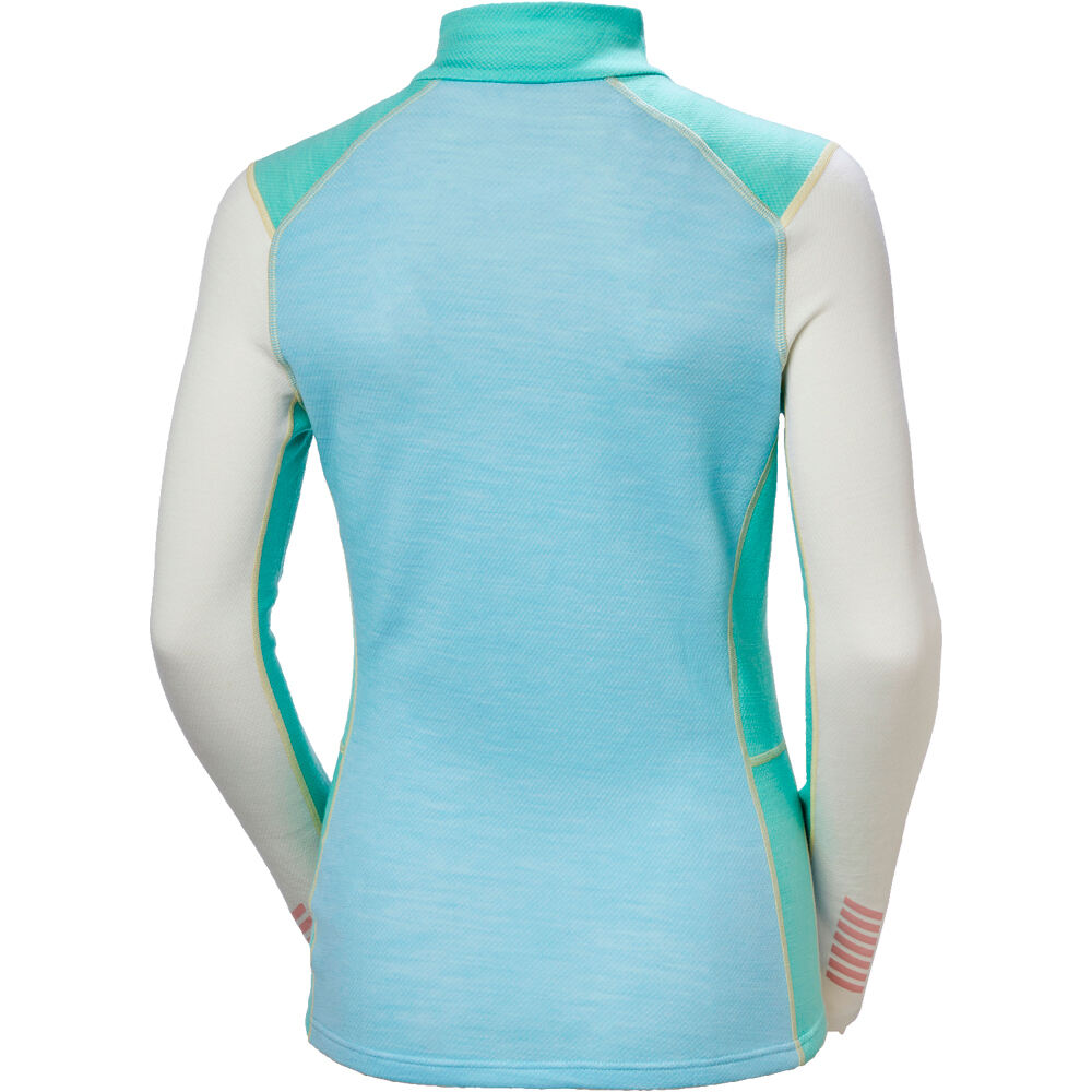 Helly Hansen camiseta térmica manga larga mujer W LIFA MERINO MIDWEIGHT AZUL 05
