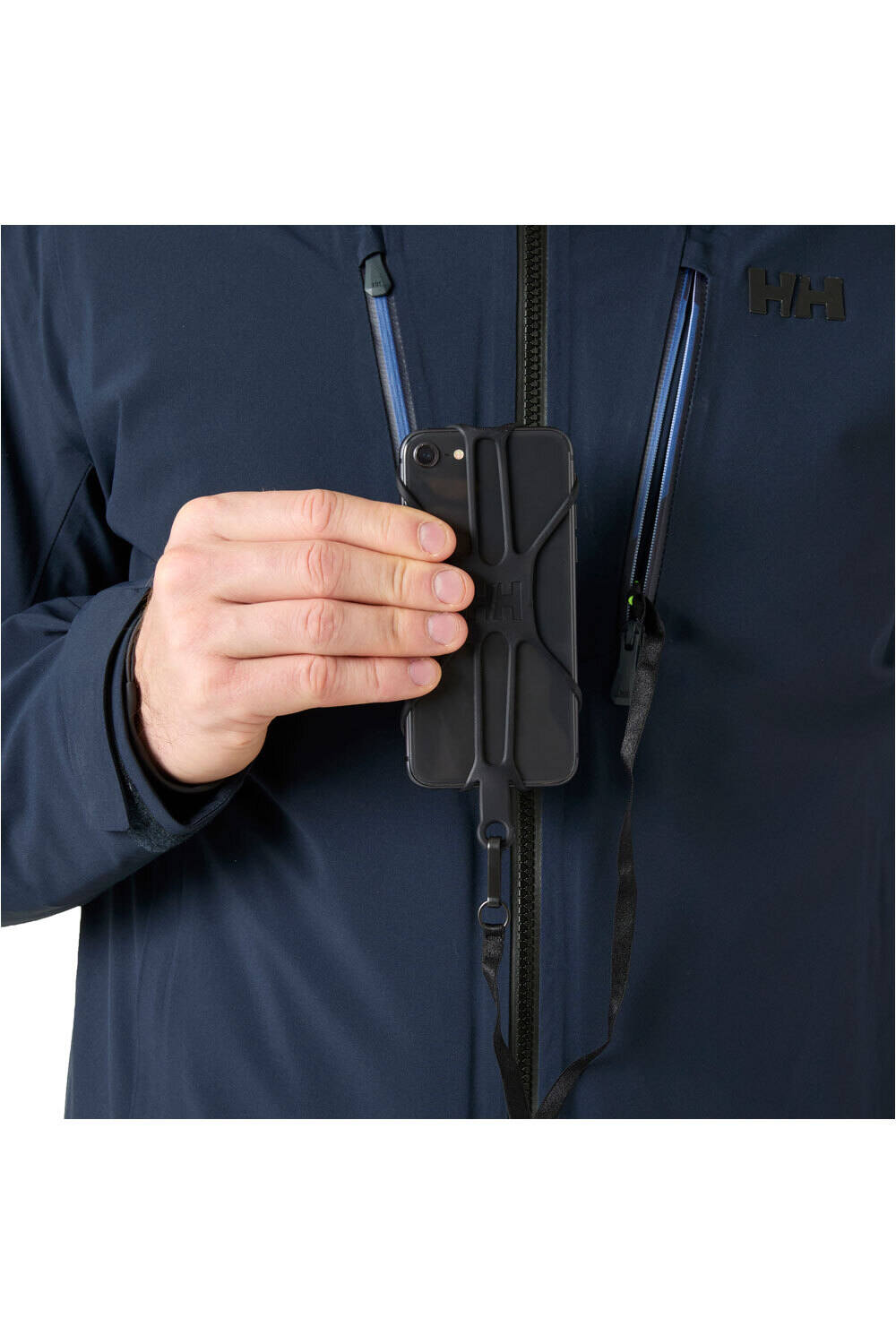 Helly Hansen chaqueta esquí hombre ALPHA LONG INS JACKET AZUL 03