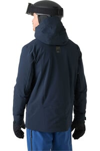 Helly Hansen chaqueta esquí hombre ALPHA LONG INS JACKET AZUL vista trasera