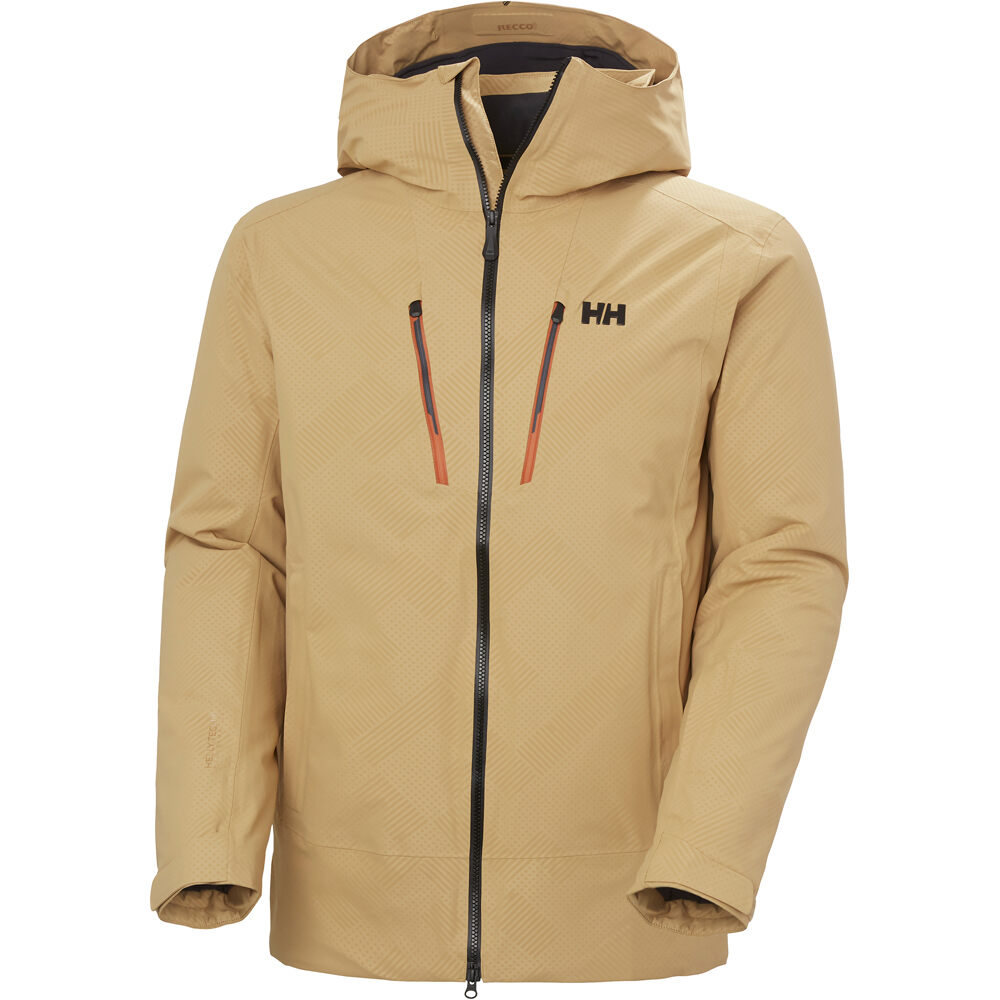 Helly Hansen chaqueta esquí hombre ALPHA LONG INS JACKET MARRON 09