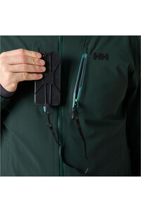 Helly Hansen chaqueta esquí hombre ALPHA LONG INS JACKET VERDE 03