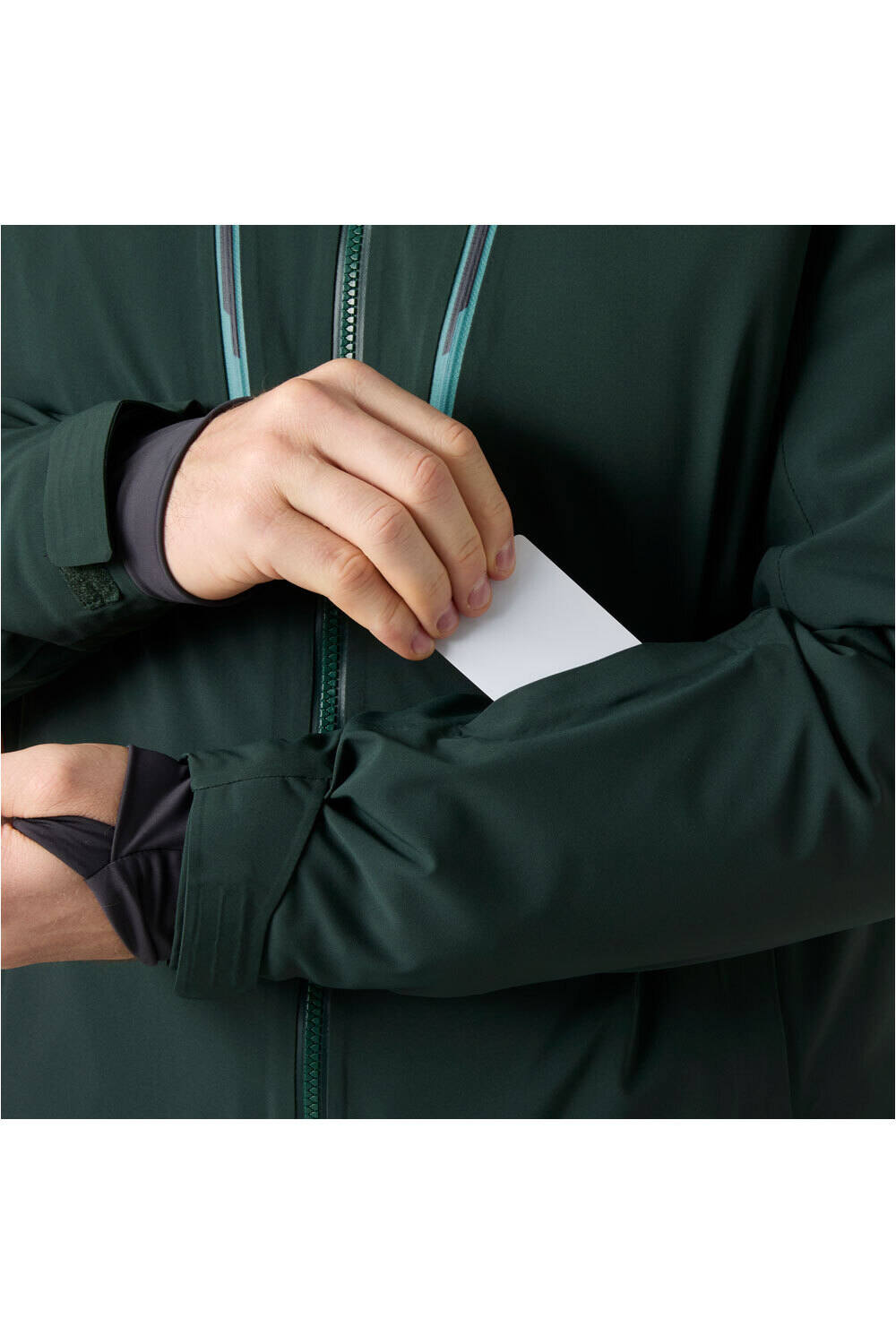Helly Hansen chaqueta esquí hombre ALPHA LONG INS JACKET VERDE 05