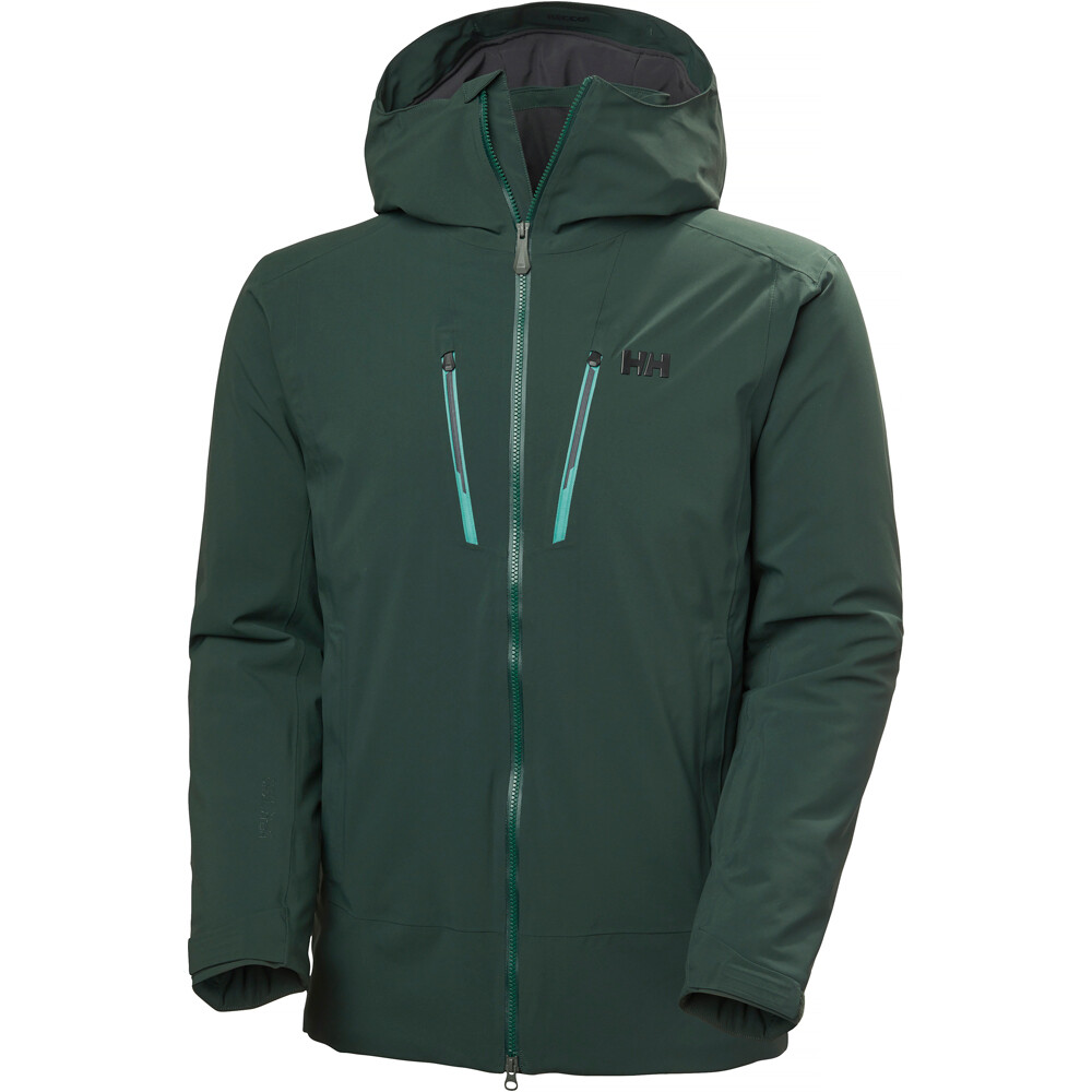 Helly Hansen chaqueta esquí hombre ALPHA LONG INS JACKET VERDE 09