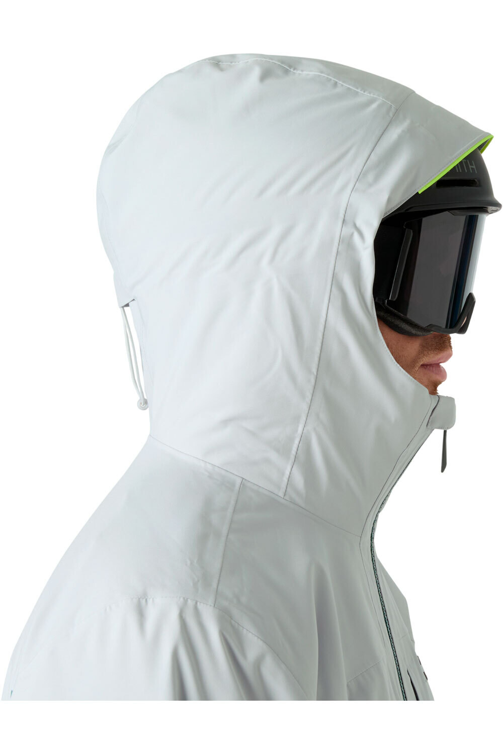 Helly Hansen chaqueta esquí hombre COURCHEVEL JACKET GRIS vista detalle