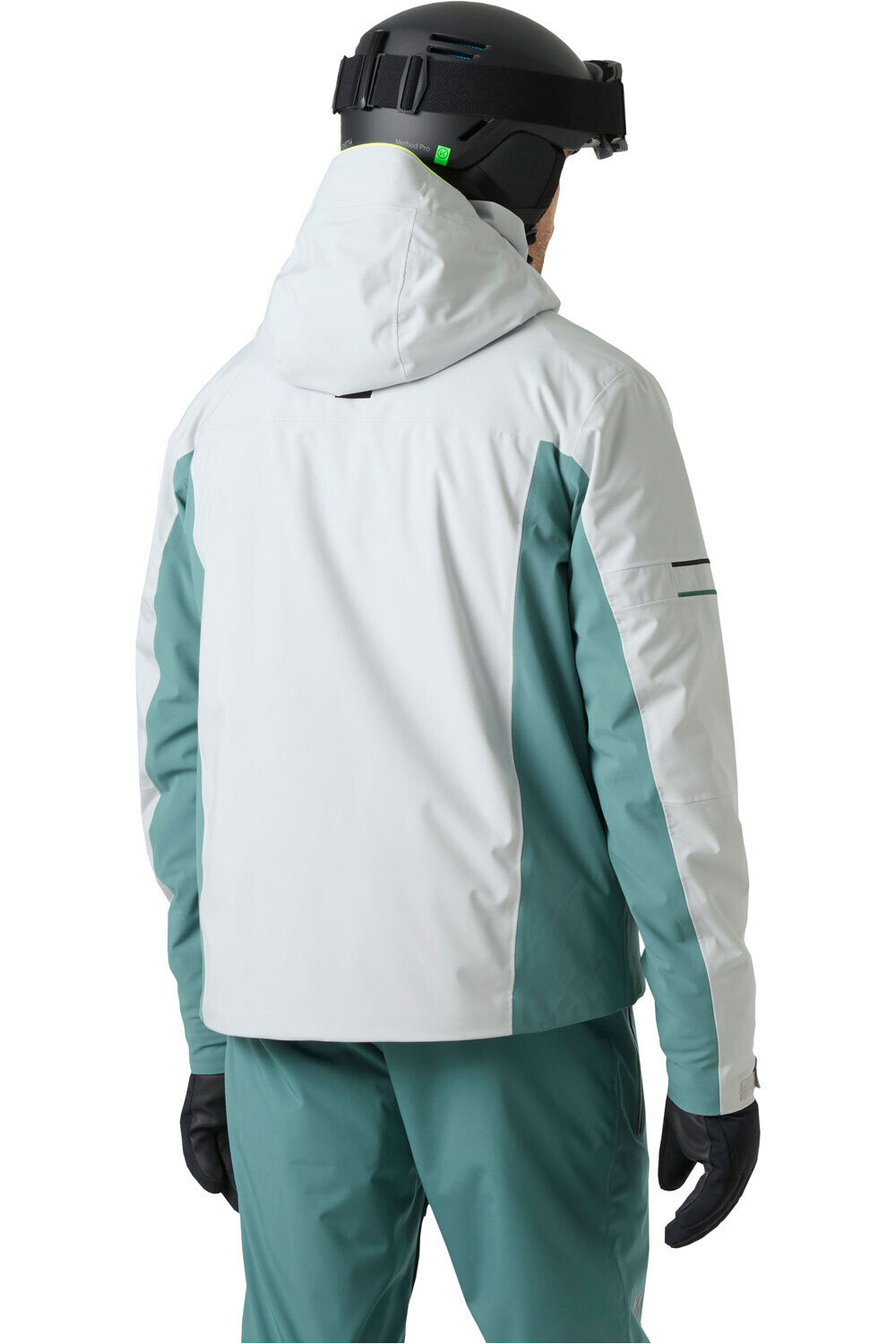 Helly Hansen chaqueta esquí hombre COURCHEVEL JACKET GRIS vista trasera