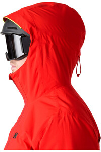 Helly Hansen chaqueta esquí hombre COURCHEVEL JACKET ROJO vista detalle
