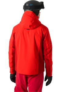 Helly Hansen chaqueta esquí hombre COURCHEVEL JACKET ROJO vista trasera