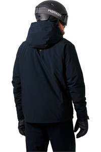 Helly Hansen chaqueta esquí hombre CREWSER AZUL vista trasera