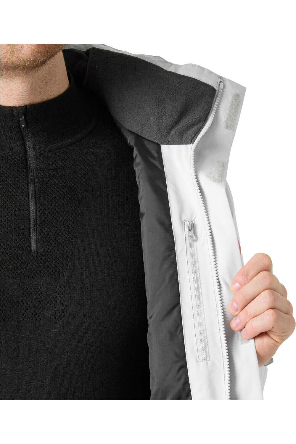 Helly Hansen chaqueta esquí hombre CREWSER INSULATED JACKET GRIS 06