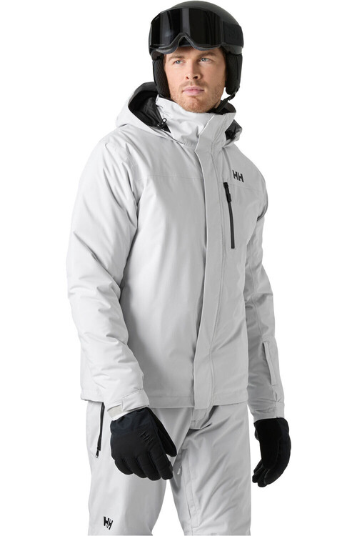 Helly Hansen chaqueta esquí hombre CREWSER INSULATED JACKET GRIS