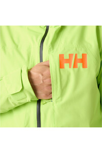 Helly Hansen chaqueta esquí hombre EMIKO INSULATED JACKET LUMINOUS GREEN AO VERDE 03