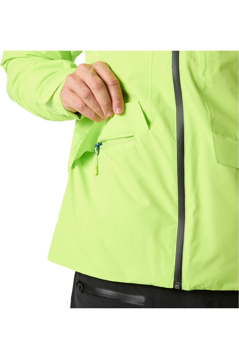 Helly Hansen chaqueta esquí hombre EMIKO INSULATED JACKET LUMINOUS GREEN AO VERDE 04