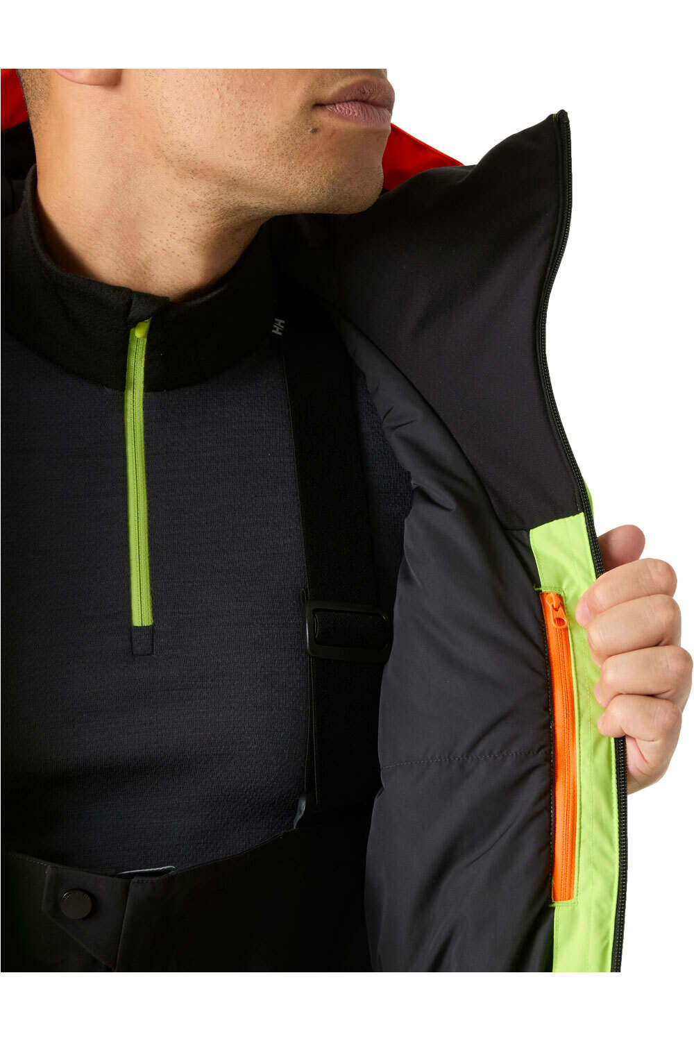 Helly Hansen chaqueta esquí hombre EMIKO INSULATED JACKET LUMINOUS GREEN AO VERDE 06