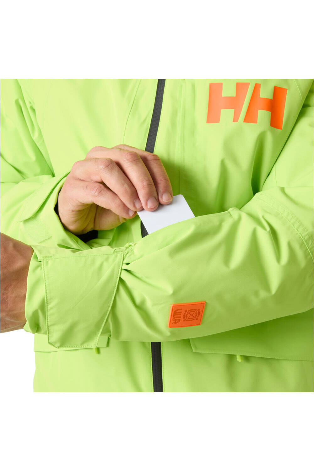 Helly Hansen chaqueta esquí hombre EMIKO INSULATED JACKET LUMINOUS GREEN AO VERDE 08