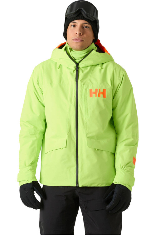 Helly Hansen chaqueta esquí hombre EMIKO INSULATED JACKET LUMINOUS GREEN AO VERDE