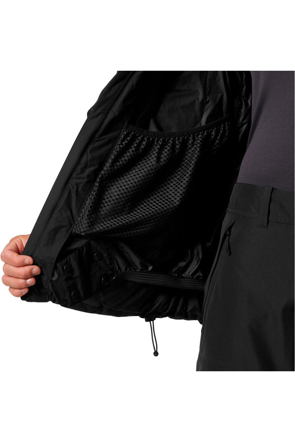 Helly Hansen chaqueta esquí hombre EMIKO RIDABLE NEGRO 07