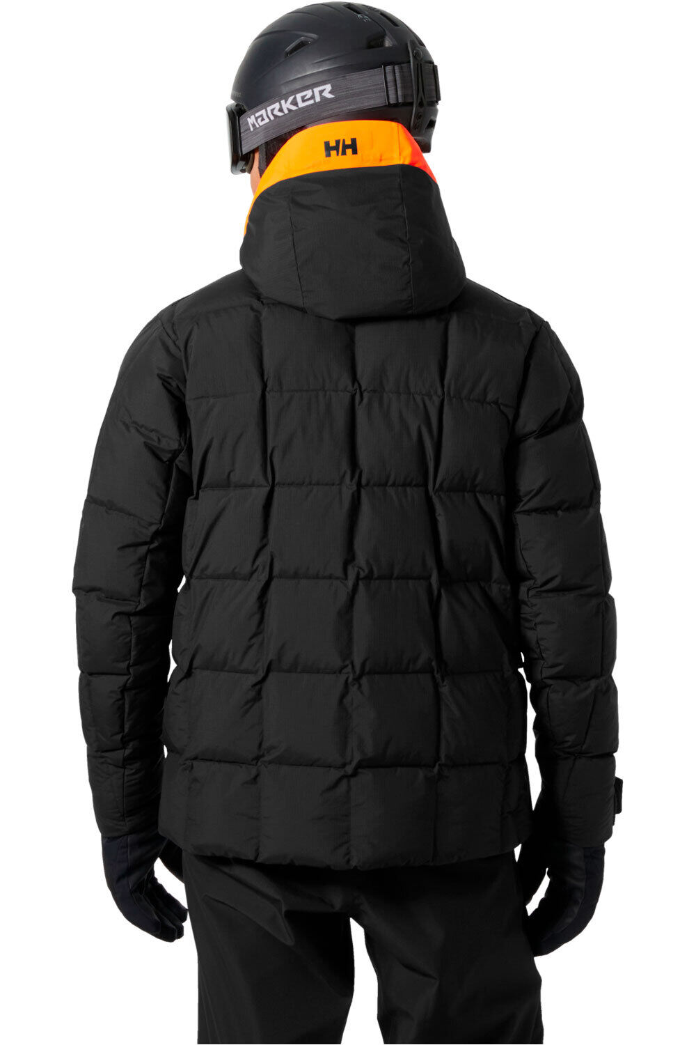 Helly Hansen chaqueta esquí hombre EMIKO RIDABLE NEGRO vista trasera