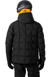 Helly Hansen chaqueta esquí hombre EMIKO RIDABLE NEGRO vista trasera