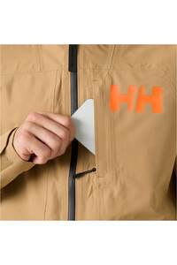 Helly Hansen chaqueta esquí hombre EMIKO SHELL JACKET MARRON 05