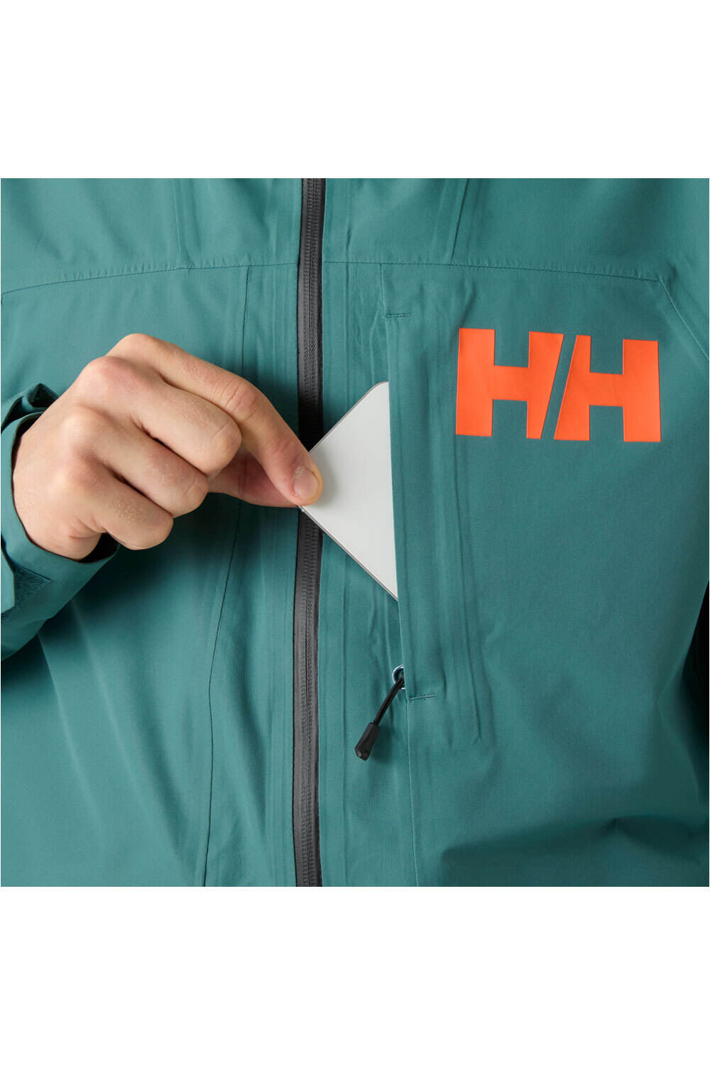 Helly Hansen chaqueta esquí hombre EMIKO SHELL JACKET VERDE 03