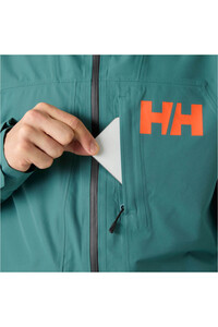 Helly Hansen chaqueta esquí hombre EMIKO SHELL JACKET VERDE 03