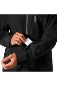 Helly Hansen chaqueta esquí hombre EMIKO SHELL NEGRO 03