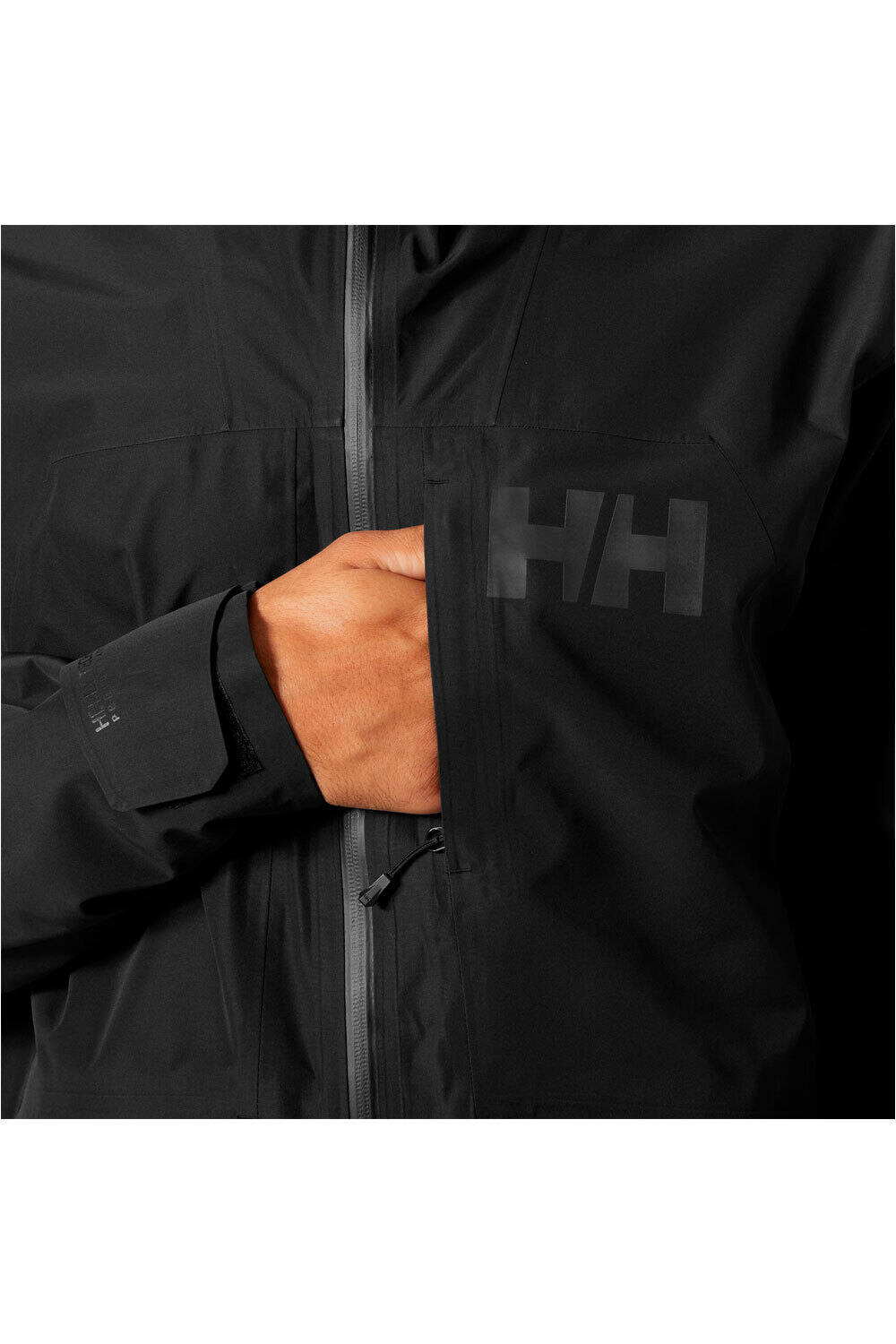 Helly Hansen chaqueta esquí hombre EMIKO SHELL NEGRO 04
