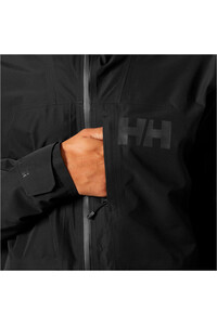Helly Hansen chaqueta esquí hombre EMIKO SHELL NEGRO 04