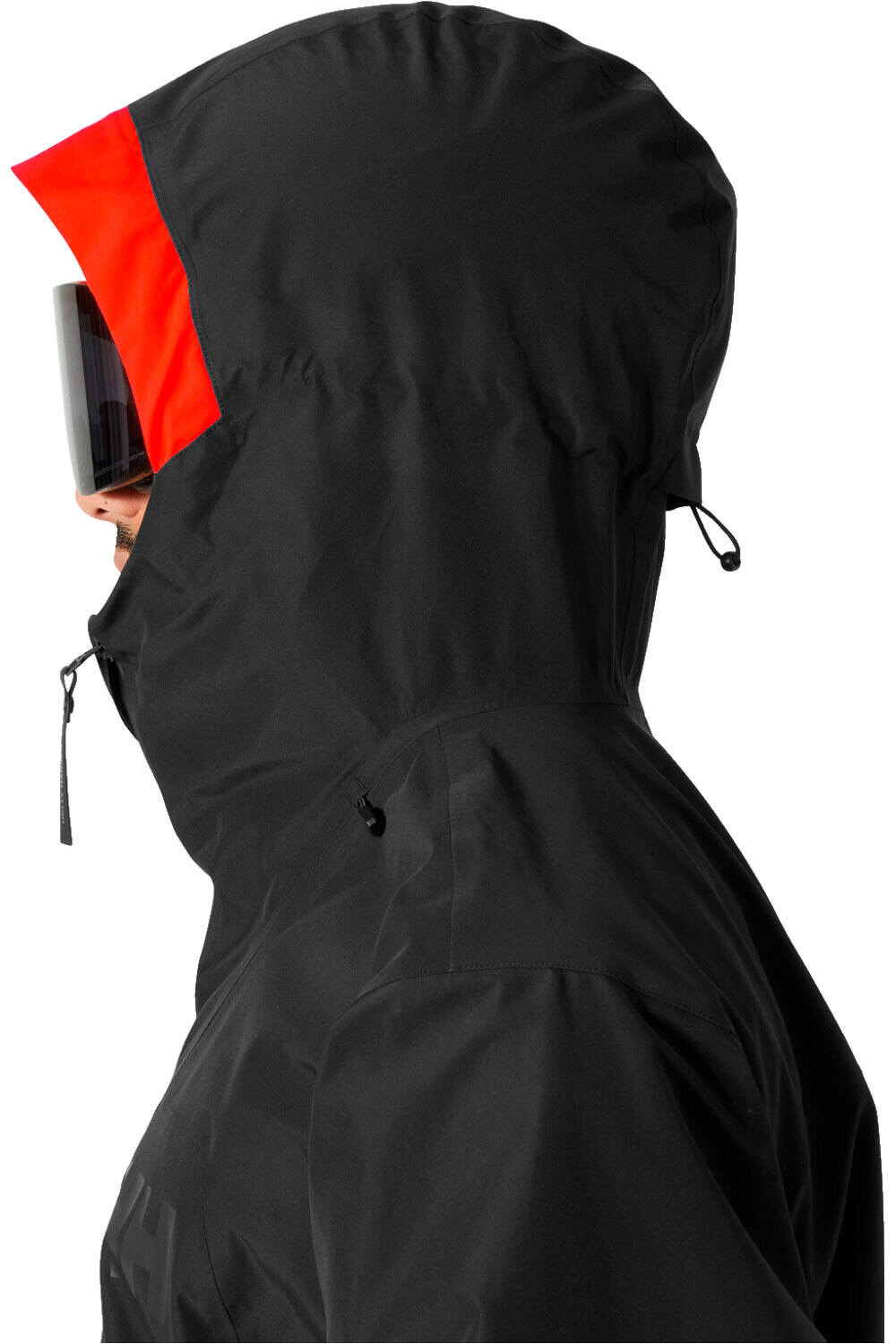 Helly Hansen chaqueta esquí hombre EMIKO SHELL NEGRO vista detalle