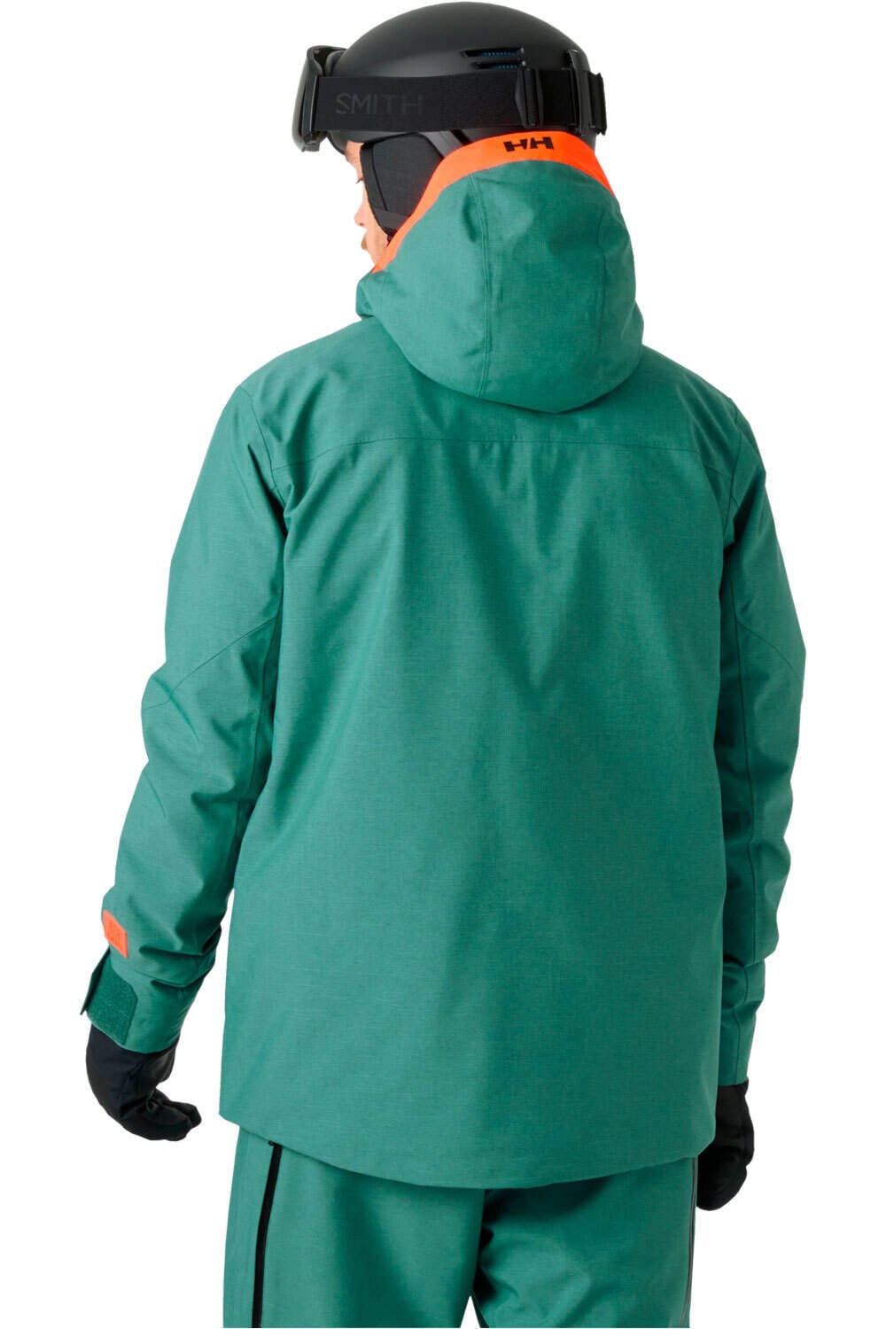 Helly Hansen chaqueta esquí hombre GARIBALDI 2.0 JACKET VERDE vista trasera