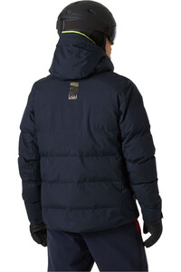 Helly Hansen chaqueta esquí hombre KVITFJELL RACE AZUL vista trasera