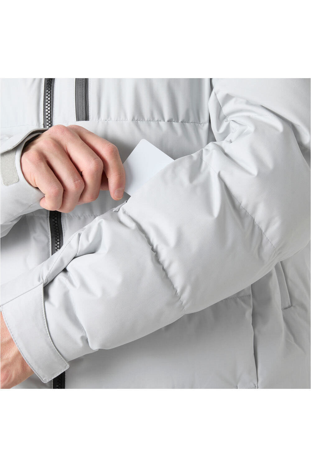 Helly Hansen chaqueta esquí hombre KVITFJELL RACE PUFFY JACKET GRIS 03
